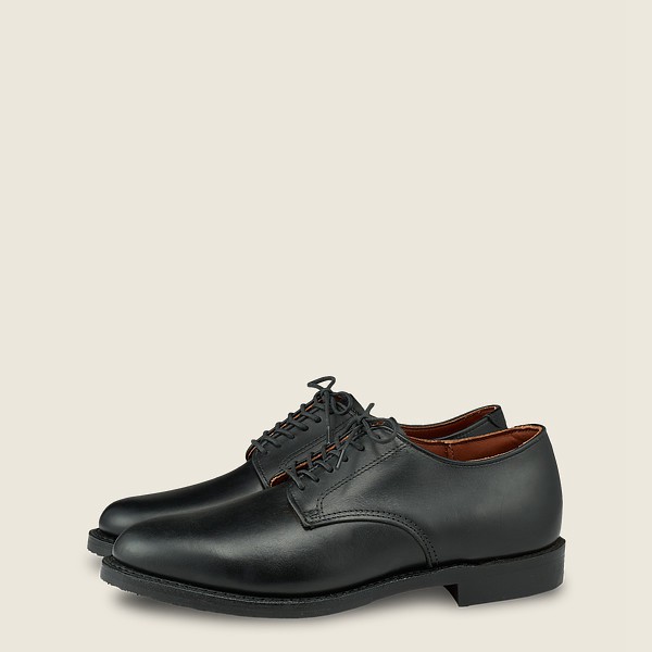 Red Wing Oxford Mens Black - Williston - Featherstone Leather - 0895324-LM